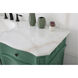 Danville 60 X 21 X 36 inch Vintage Mint Vanity Sink Set
