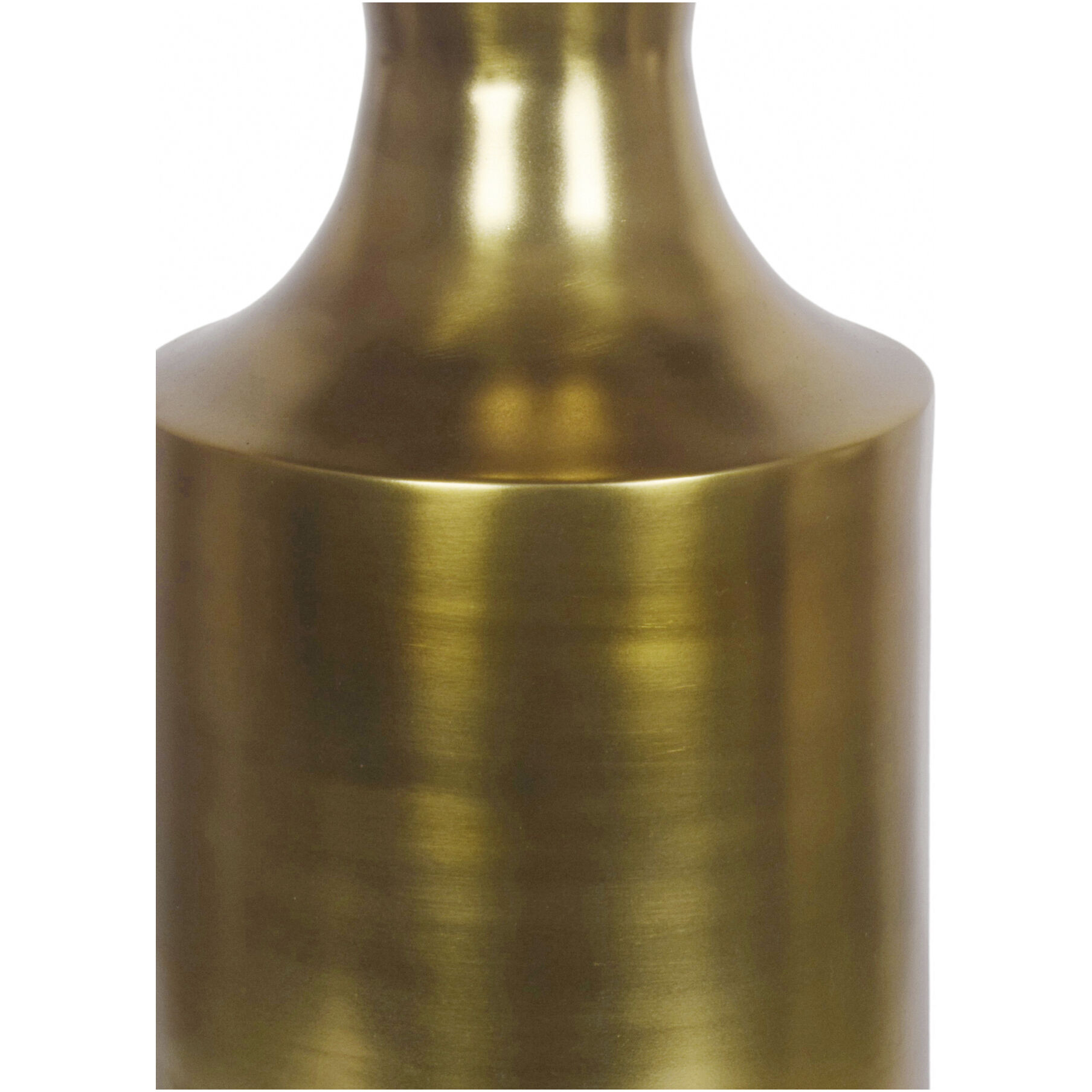 Rassa 21 X 14.5 inch Polished Gold Accent Table