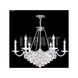 Cascade 12 Light 29 inch Silver Crystal Chandelier Ceiling Light