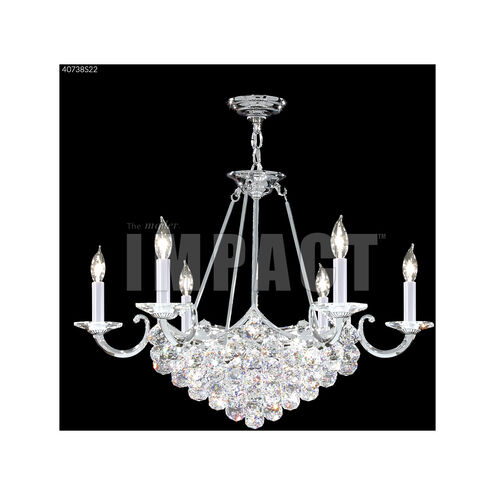 Cascade 12 Light 29 inch Silver Crystal Chandelier Ceiling Light