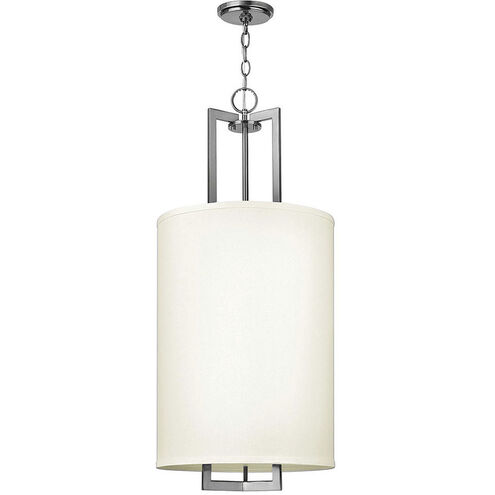 Hampton 3 Light 16 inch Antique Nickel Indoor Foyer Pendant Ceiling Light