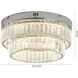 Canada LED 15.75 inch Chrome Flush Mount Ceiling Light