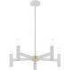 Copenhagen 5 Light 25 inch White Chandelier Ceiling Light