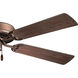 Contractor 42 inch Oil Rubbed Bronze with Medium Maple Blades Ceiling Fan