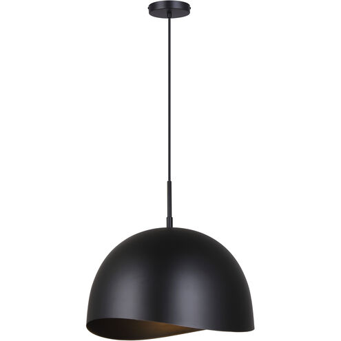 Henlee 1 Light 15.75 inch Black Pendant Ceiling Light