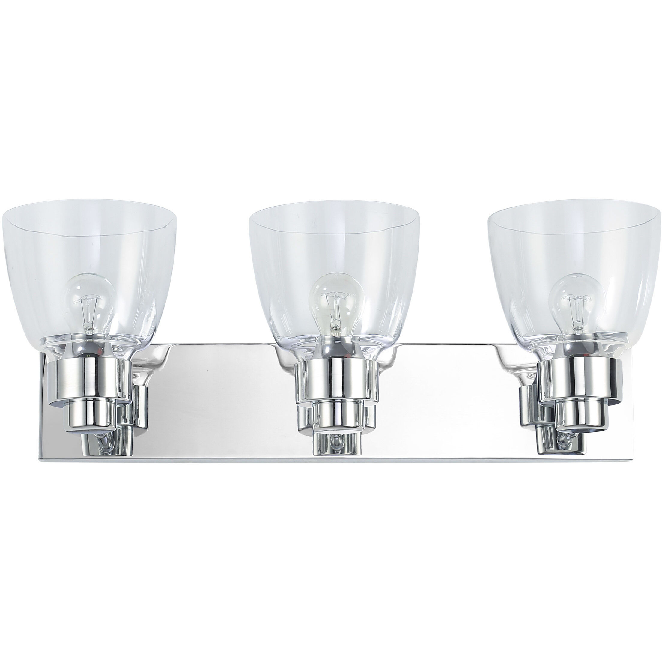 Remy Vanity Wall Light in Chrome