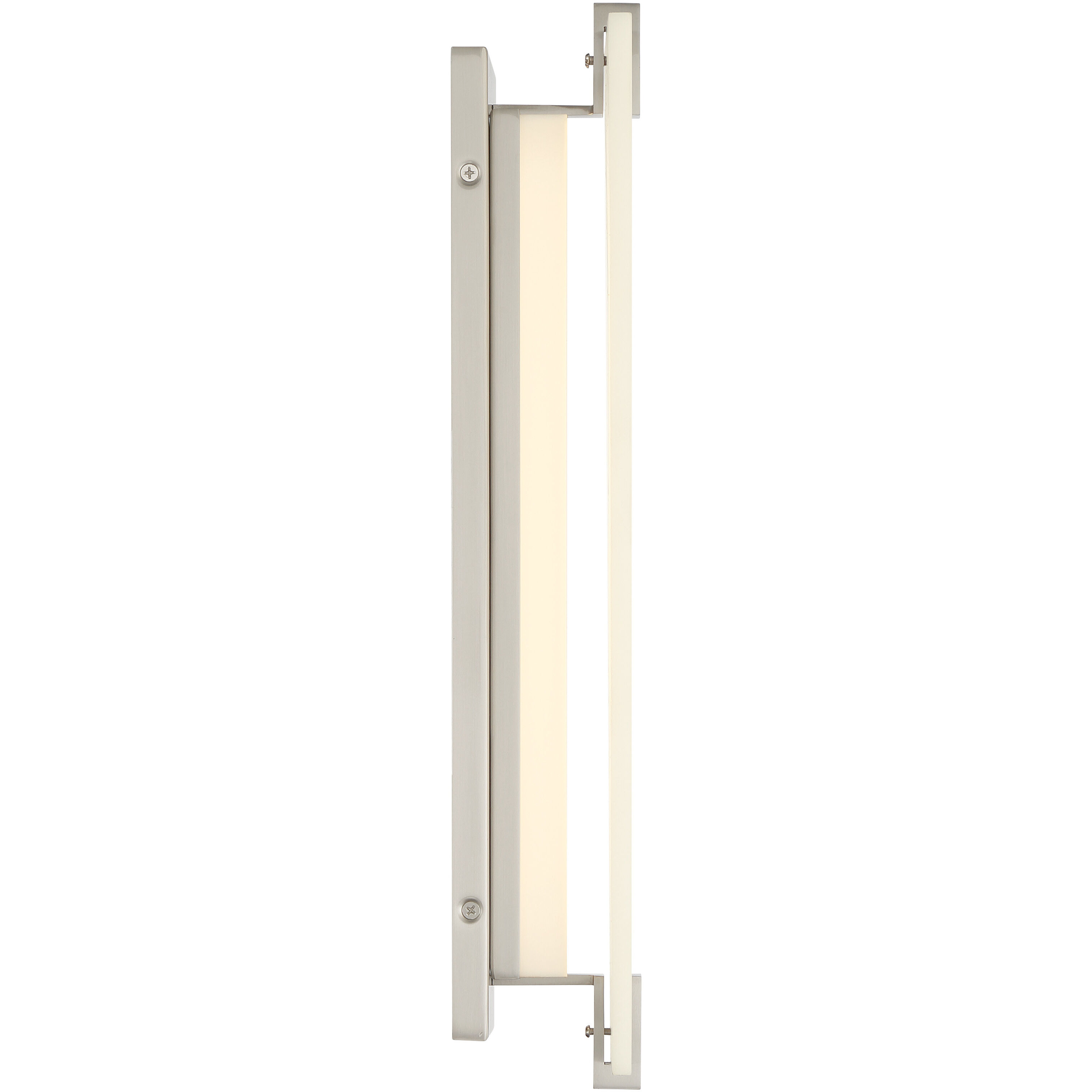 Aizen LED 6 inch Brushed Nickel Wall Sconce Wall Light