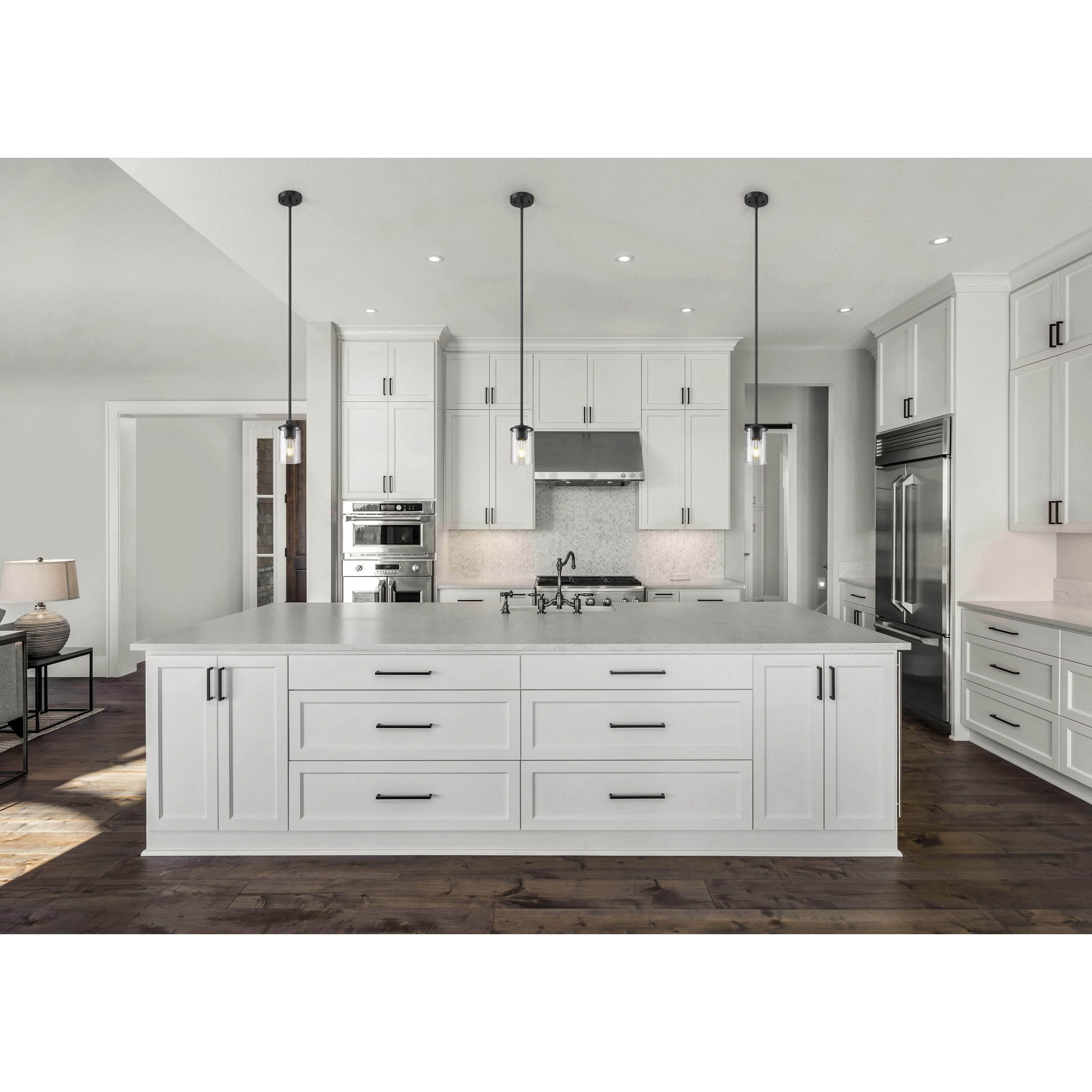 Thayer 1 Light 4.75 inch Matte Black Pendant Ceiling Light