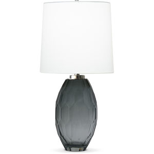 Leslie 24.5 inch 150.00 watt Grey Table Lamp Portable Light