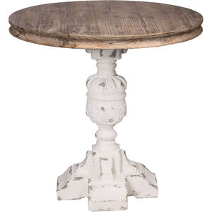 Southern Living 31.5 inch White Side Table