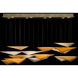 Volo 8 Light 58 inch Gold Pendant Ceiling Light