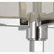 Barbara Barry Westport 4 Light 23 inch Polished Nickel Hanging Shade Ceiling Light, Large