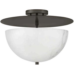Inez LED 16.25 inch Black Oxide Foyer Light Ceiling Light, Semi-Flush Mount