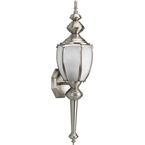 Roman Coach 1 Light 20 inch Brushed Nickel Outdoor Wall Lantern