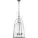 Alice 3 Light 15.5 inch Matte Black Pendant Ceiling Light