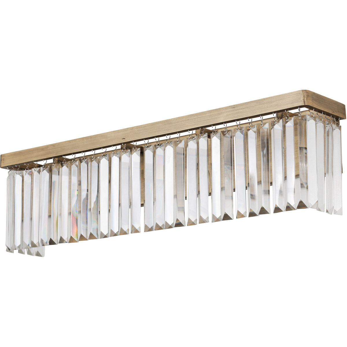 Social Club 4 Light 28.5 inch Havana Gold Bath Vanity Wall Light