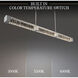 Beyond Guild LED 55 inch Polished Chrome Linear Pendant Ceiling Light