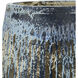 Capaci Antique White and Blue Drip Planter