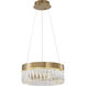 Canada LED 16 inch Gold Chandelier Ceiling Light