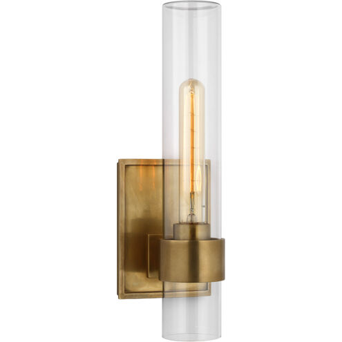 Ian K. Fowler Presidio LED 14 inch Hand-Rubbed Antique Brass Outdoor Sconce