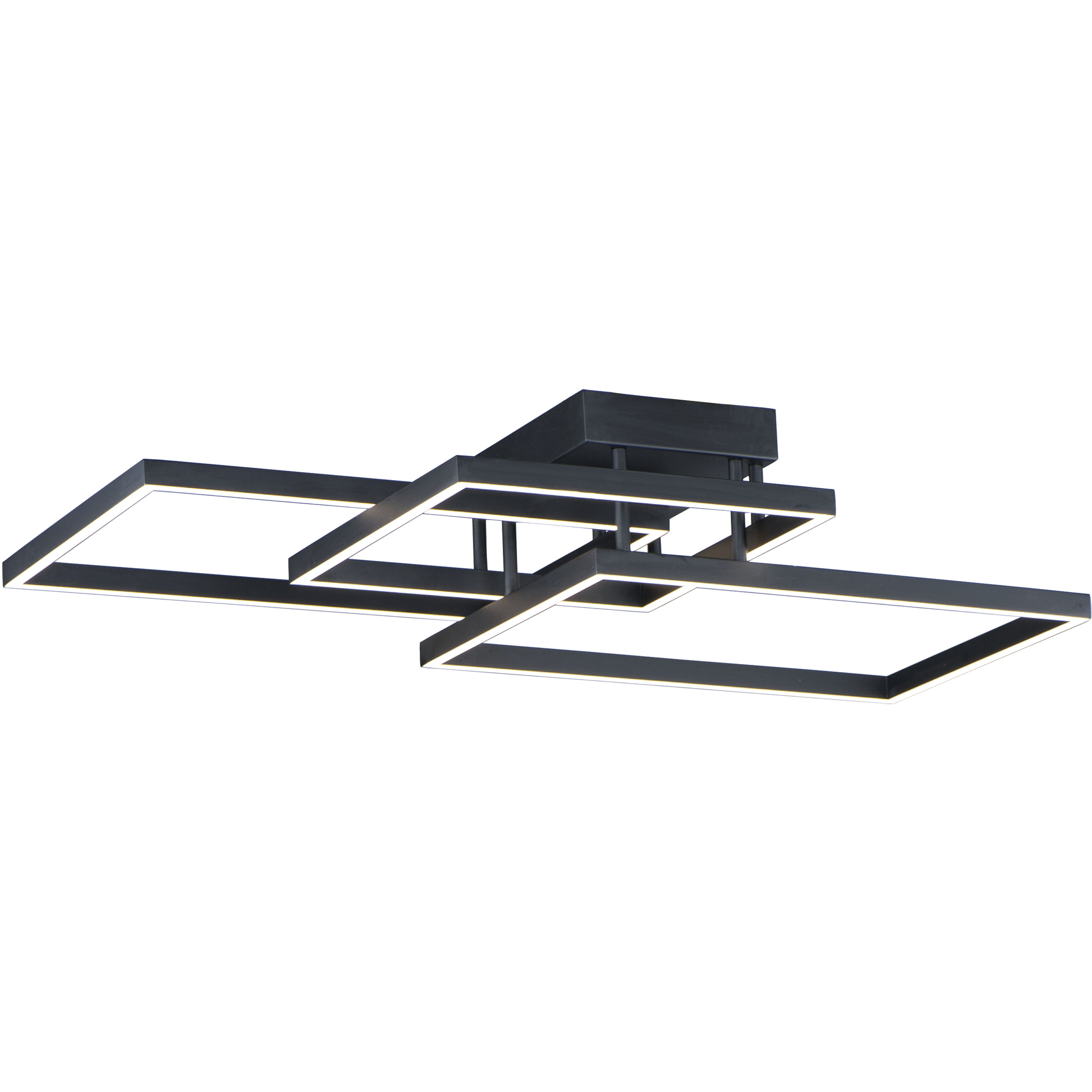 ET2 Traverse LED Flush Mount Black E21513 BK