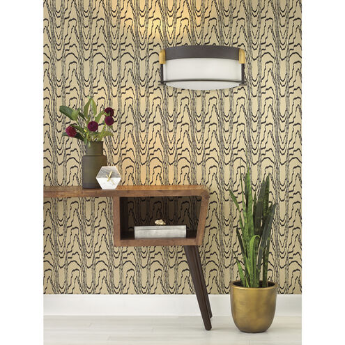 Colbin 2 Light 12.5 inch Oil Rubbed Bronze with Heritage Brass Indoor Flush Mount Ceiling Light