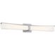 Plane LED 30 inch Brushed Nickel Bath Light Wall Light