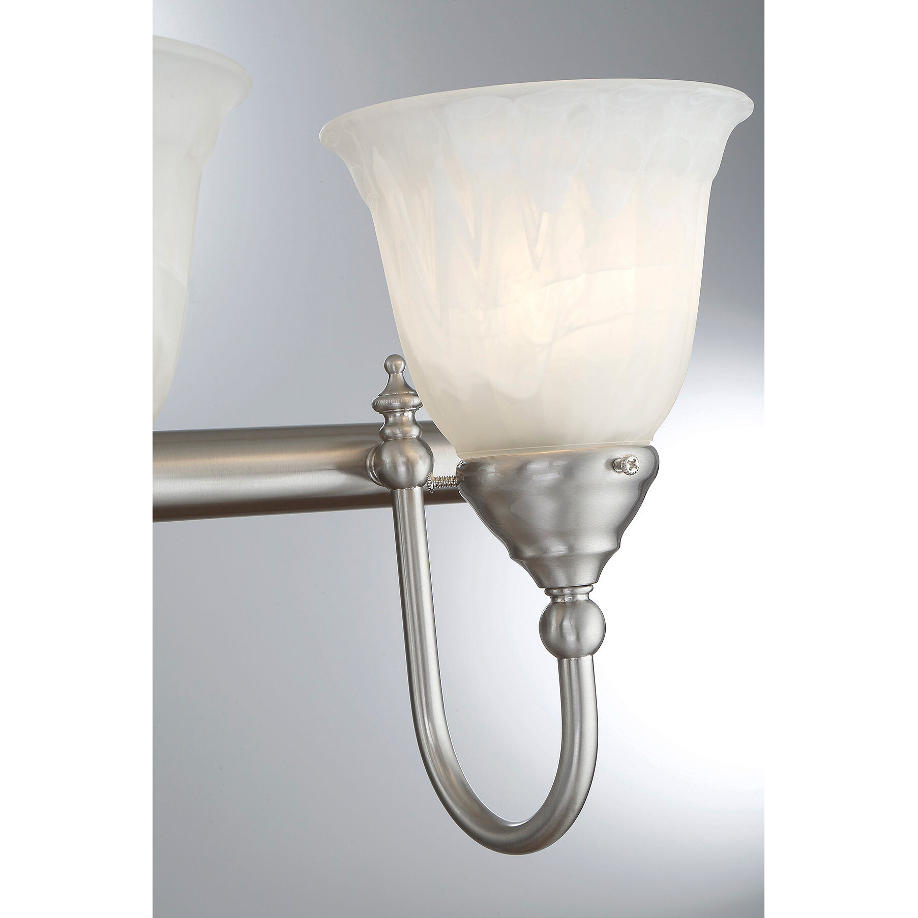 Brunswick 4 Light 31 inch Satin Nickel Bathroom Vanity Light Wall Light, Essentials