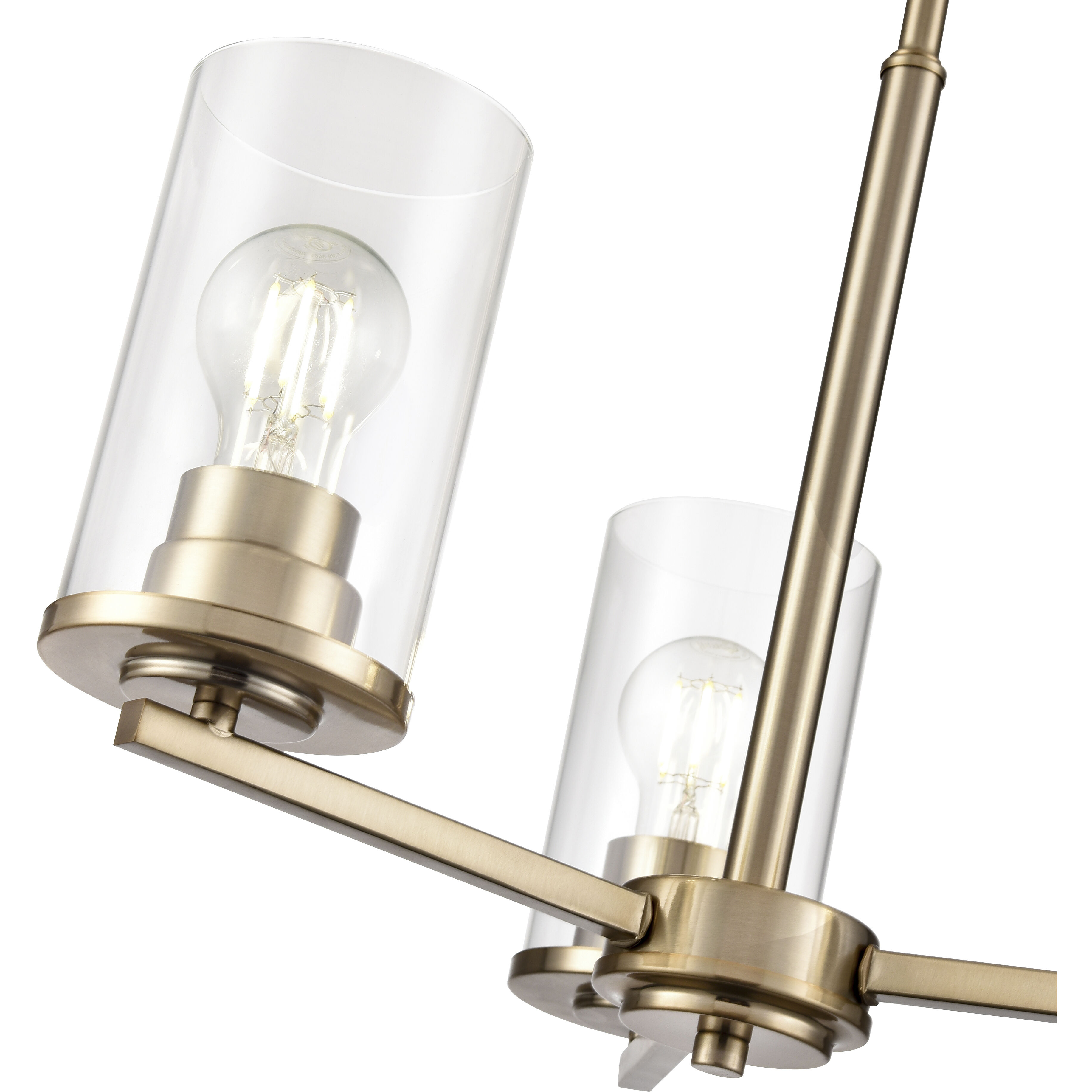 Verlana 3 Light 19 inch Modern Gold Chandelier Ceiling Light