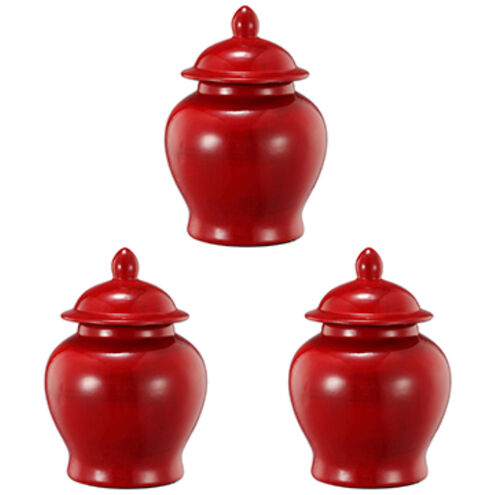 Crimson Stria 6 inch Jars