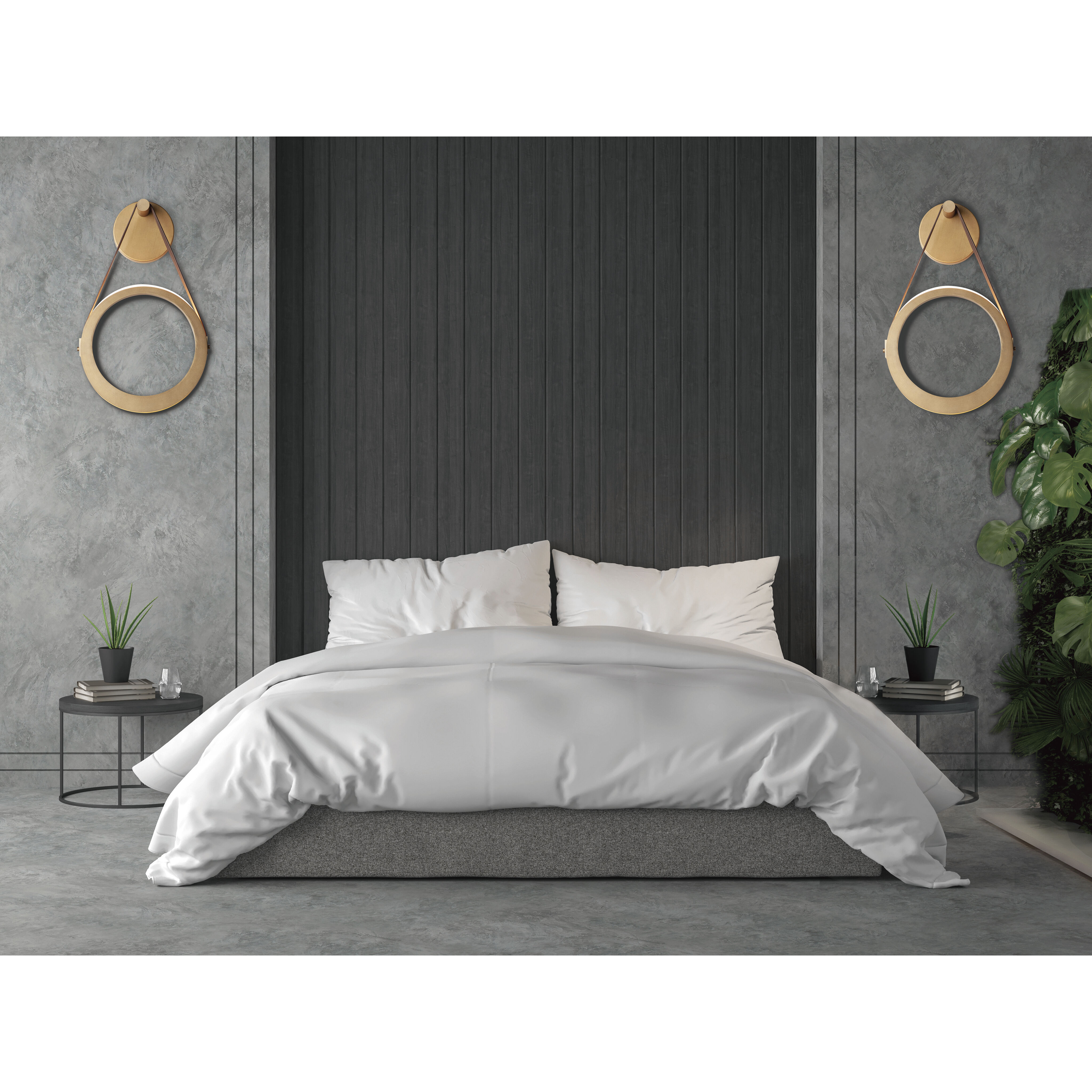 Tether LED Natural Aged Brass Wall Sconce Wall Light