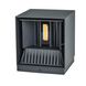 Avenue Outdoor LED 8 inch Black Outdoor Wall Mount