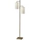 Matilda 67 inch 6.00 watt Antique Brass Tree Floor Lamp Portable Light, with Smart Switch