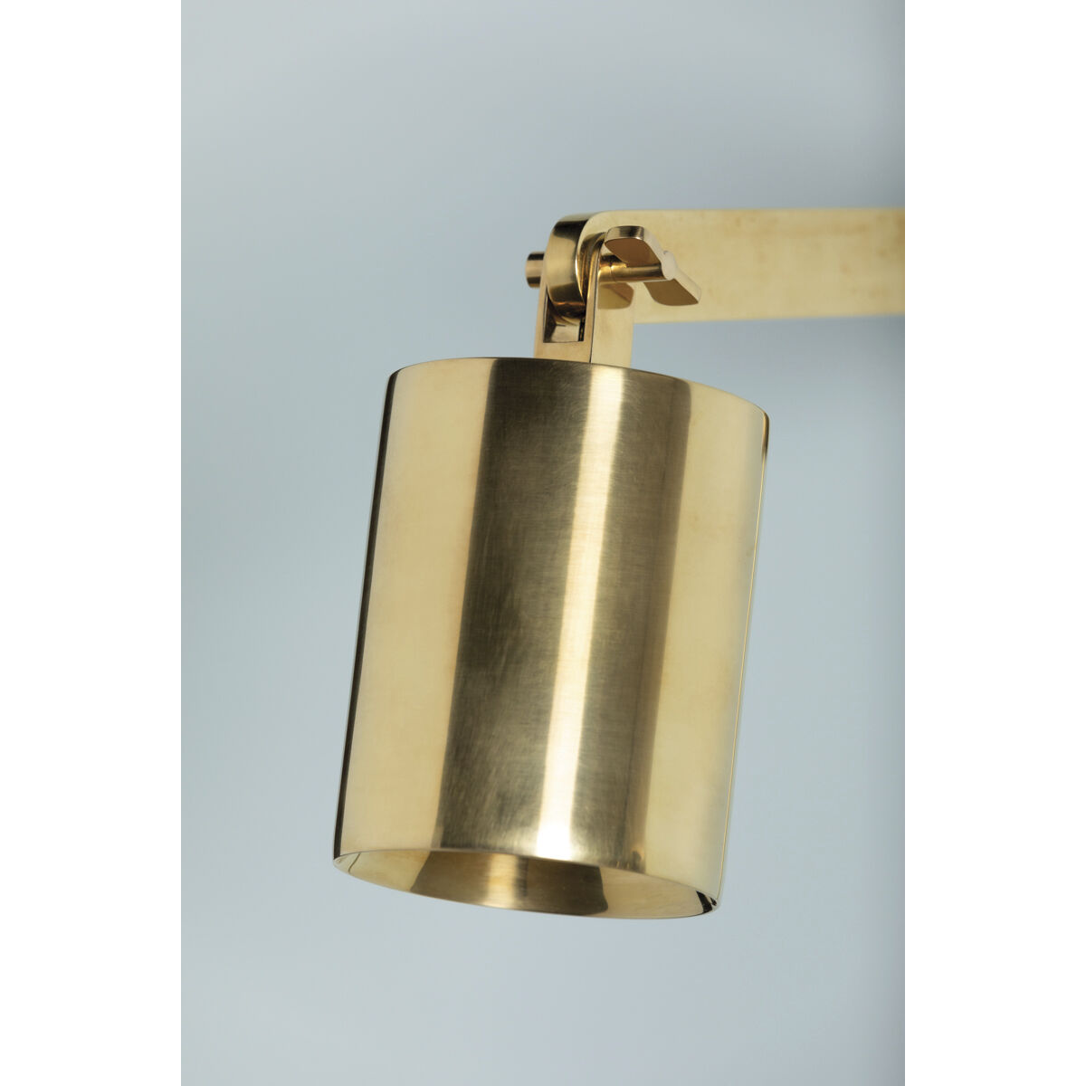 Highgrove 1 Light Aged Brass Plug-in Sconce Wall Light