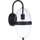 Sivo Outdoor Wall Mount in Midnight, Medium