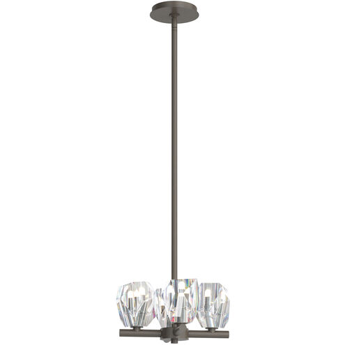 Gatsby 4 Light 11.6 inch Dark Smoke Semi-Flush/Pendant Ceiling Light
