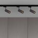 Exhaust Track 1 Light 110-120 Graphite / Burnt Steel Spotlight Ceiling Light
