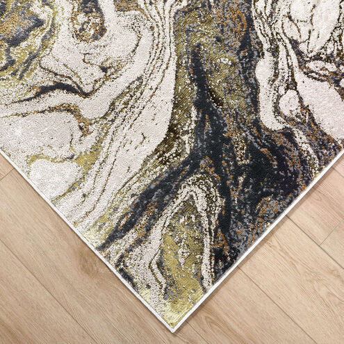 Artema 36 X 24 inch Gold Rug in 2 x 3