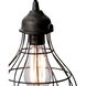 Wire 1 Light 6 inch Oil Rubbed Bronze Mini Pendant Ceiling Light