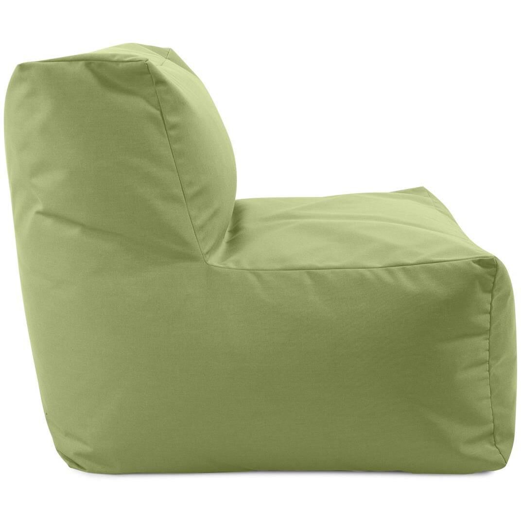 Seascape Moss Outdoor Pouf Chair