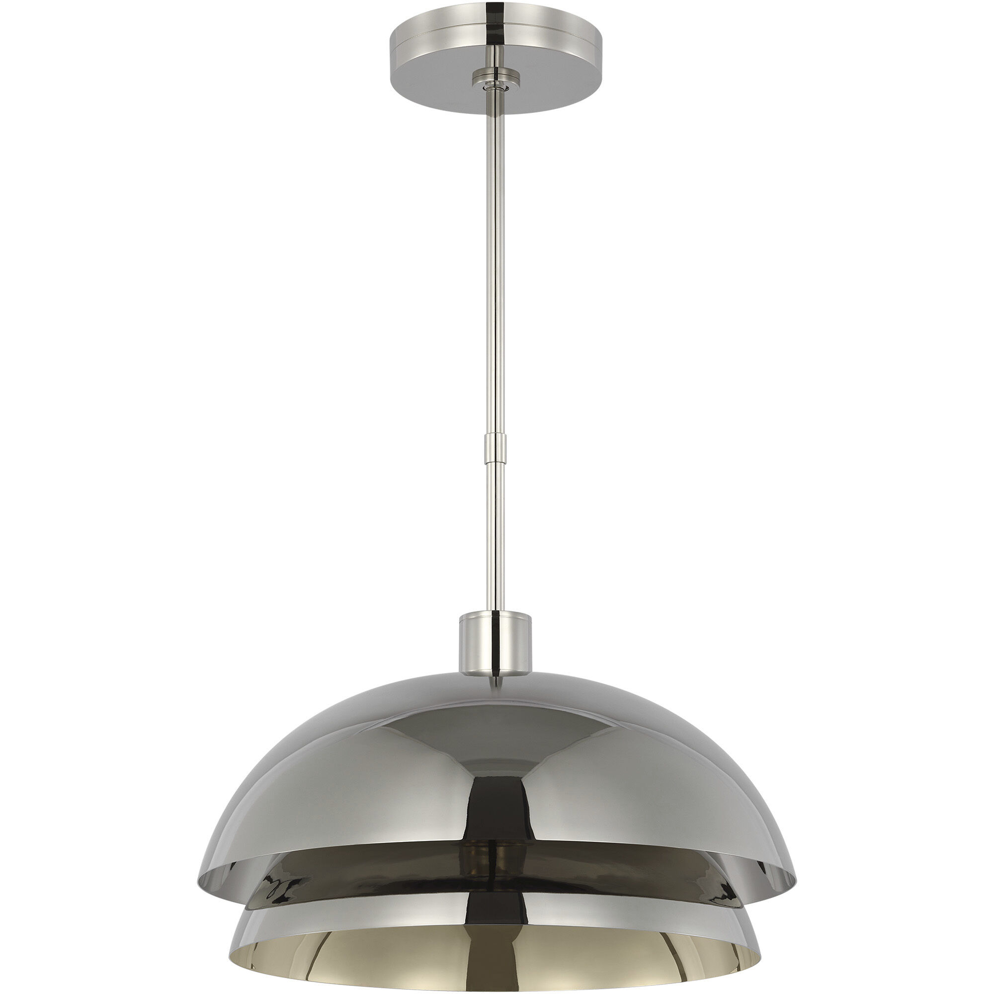 Sean Lavin Shanti LED 20.5 inch Polished Nickel Line-Voltage Pendant Ceiling Light