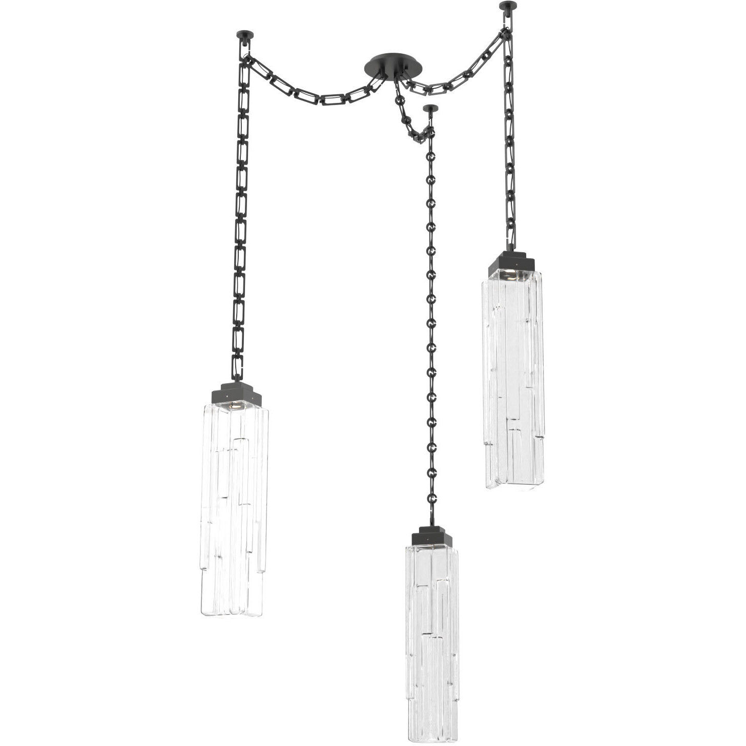 Ledgestone 3 Light 13.50 inch Pendant