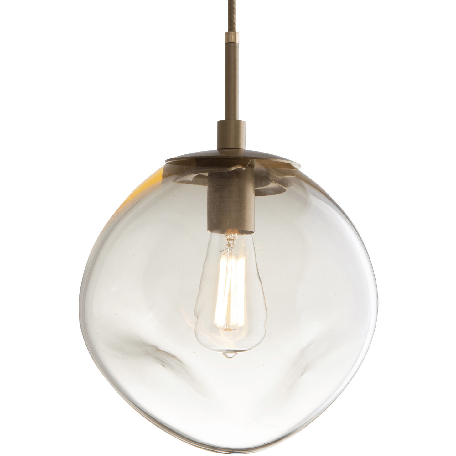 Aster Incandescent 5 Light Flat Bronze Chandelier Ceiling Light, Round Multi-Port