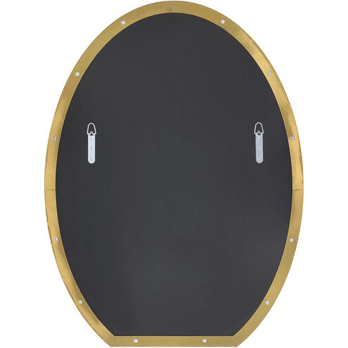 Cabell 32 X 24 inch Brushed Brass Mirror