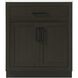 Alden 30 X 35 inch Mocha Brown Bathroom Vanity Cabinet