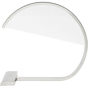 Sean Lavin Karla 16.9 inch 9.4 watt Polished Nickel Table Lamp Portable Light, Integrated LED