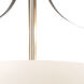 Market Square Pendant Ceiling Light in Brushed Nickel