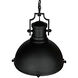 Marine 1 Light 21 inch Matte Black Pendant Ceiling Light