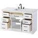 Remington 54 X 35 inch White Bathroom Vanity Cabinet