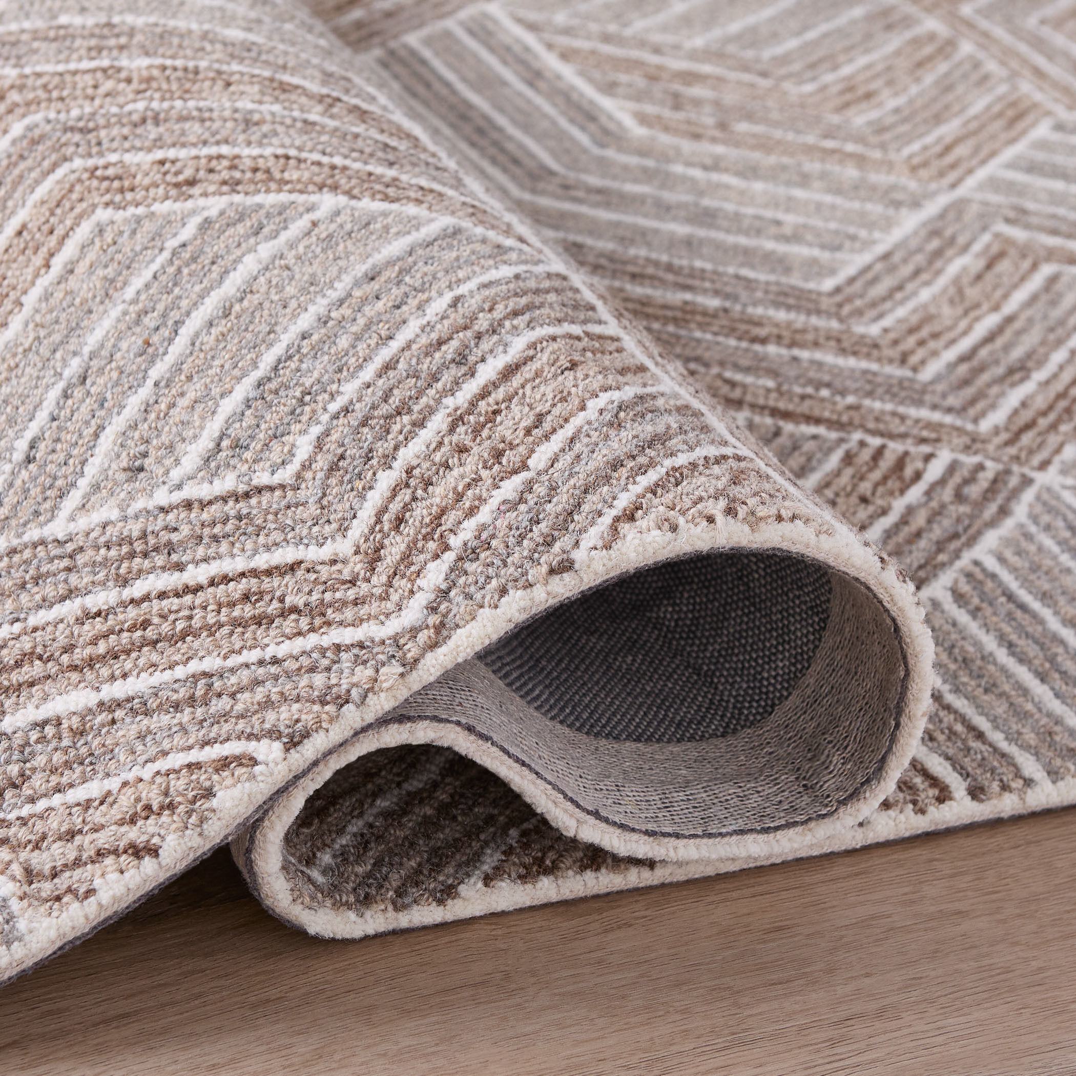 Sachin 36 X 24 inch Brown Rug in 2 x 3